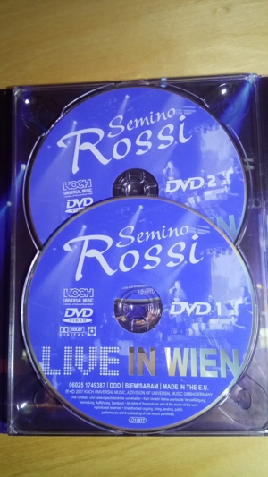 Semino Rossi In Wien 2 DVD s, 2 CD``s Bild 5