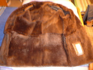 Pelzjacke - braun - Original Shearling - Gr.52 -neuwertig -