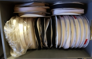 Klettbänder diverse Farben + Breiten, 25m Rollen, Neuwertig Bild 7