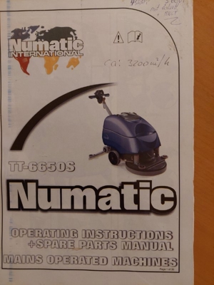Numatic TT 6650 S kabel Bild 5