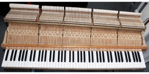 Flügel Klavier Steinway & Sons D-274, schwarz poliert, vollständig restauriert Bild 14