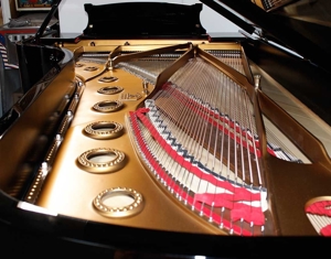 Flügel Klavier Steinway & Sons D-274, schwarz poliert, vollständig restauriert Bild 12