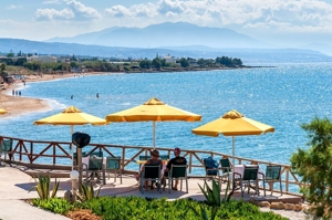 Kreta Ferienwohnungen am Strand von Chrisi Amo, 12 km östlich von Rethymnon Bild 6