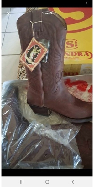 SENDRA COWBOYSTIEFEL GR.44 Neu