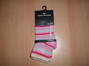 Tom Tailor Kinder, Kids, Baby Socken, 1 Pack / 2 Paar,Gr. 23 - 26, Neu