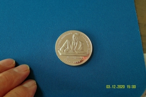 3 versch. Medaillen Konrad Adenauer Bild 1