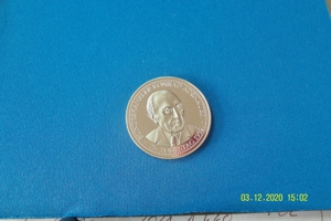 3 versch. Medaillen Konrad Adenauer Bild 3