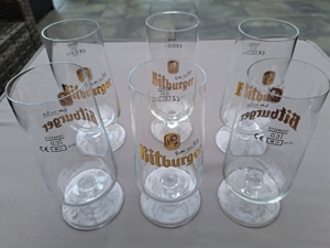 Bitburger Pils Kelch Tulpen Gläser-Set - 6x 0,3l geeicht Bild 4