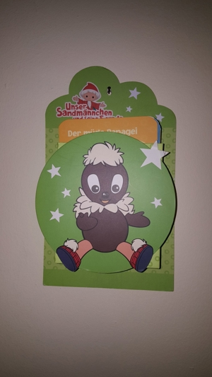 Sandmännchen Spieluhr + Dominospiel