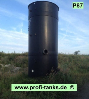 P87 gebrauchter 33.000 L Polyethylen-Tank PE-Tank Kunststofftank Chemietank Industrietank Wassertank Bild 1