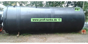 P87 gebrauchter 33.000 L Polyethylen-Tank PE-Tank Kunststofftank Chemietank Industrietank Wassertank Bild 2