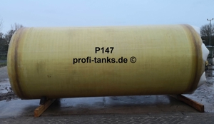 P147 gebrauchter 15.000 L Polyestertank GFK-Tank Wassertank Molketank Flüssigfutter Regenauffangtank Bild 10