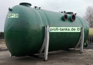 P135 gebrauchter 46000 L Polyestertank Rapsöltank Molketank Wassertank Flüssigfuttertank Melassetank Bild 3