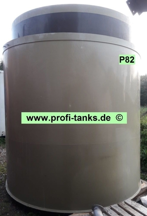 P82 gebrauchter 12.000L Polypropylen-Tank Lagerbehälter Wassertank Futtermitteltank Rapsöltank Bild 5