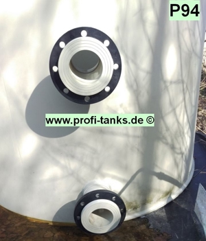 P94 gebrauchter 6.600 L Polypropylen-Tank PP-Tank Flachbodentank Regenwassertank Flüssigfuttertank Bild 5