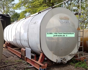 V10 gebrauchter 32.000 L Edelstahltank V4A isolierter Transporttank Chemietank Wasserstoff Wärmetank Bild 3