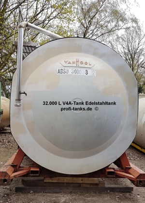 V10 gebrauchter 32.000 L Edelstahltank V4A isolierter Transporttank Chemietank Wasserstoff Wärmetank Bild 6