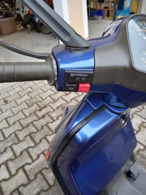 Verkaufe Vespa Cosa GS 200, Motor komplett überholt, blau Bild 16