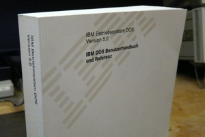 IBM DOS Benutzerhandbuch und Referenz Bild 1