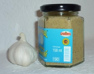Knoblauch Senf 270ml im Steinzeugtopf -Thüringen Bild 4