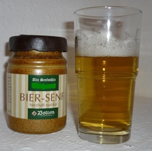 Bier Senf 270ml Thüringen - Schwarzbier - Bild 3