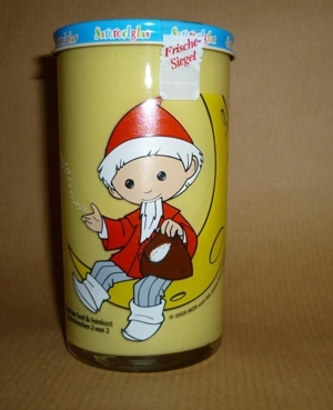 Bautzner Sandmännchen Sammelglas H.Fuchs Fr.Elster Bild 3