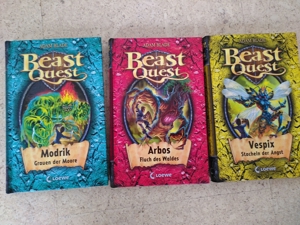 Kinderbuch Beast Quest ab Grundschulalter - neuwertig - 3 Bände