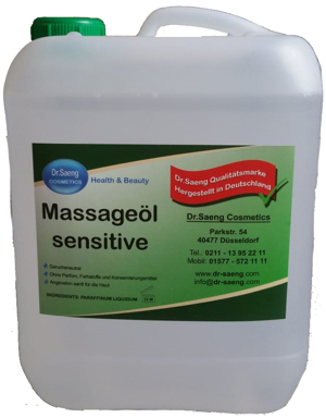 Massageöl sensitive 10 L Bild 2
