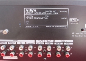AIWA XA-007Z Verstärker 380 Watt zu verkaufen Bild 3