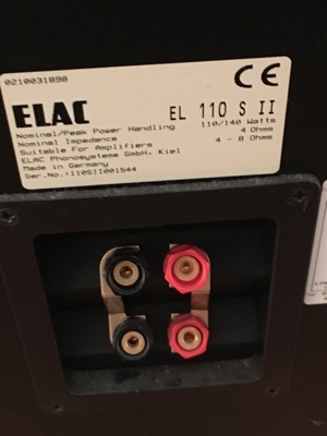 Elac EL 110 S II Stand-Lautsprecherboxen Bild 4