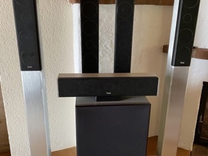 Teufel 5.1-Heimkino-Suround-Anlage Hifi-Säulen 6er Set