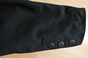 Blazer Gr. 158 schwarz mit Einstecktuch / elegant - ausgefallen Bild 5