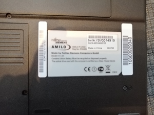 Fujitsu Siemens Amilo Pi 2550 Notebook 15,4 Zoll Bild 4