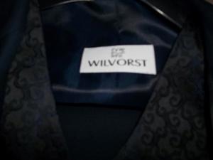 Hochzeits-Anzug *WILVORST* Größe 102; *NEU* dunkelblau einreihig 4 Emailknöpfe; Weste 5 knöpfig Bild 4