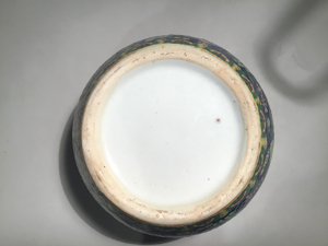 Dekorative Chinesische Bauchvase, handbemalt Bild 3