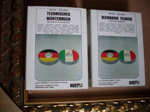 Technisches Wörterbuch; Dizionario Tecnico; Deutsch Italienisch; Italienisch Deutsch; *NEU* Bild 2