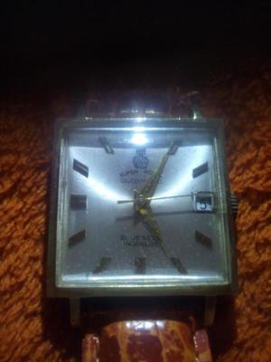 Goldene-Uhr, 585 GG, Automatik Super Royal; UNISEX ETA-Werk, schönes Geschenk zum Geburtstag Bild 3