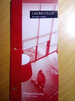 Jalousie Plissee - Liedecolux Bild 11