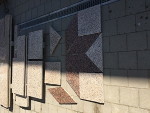Granitplatten verschiedene Größen in Rosabeta Bild 1