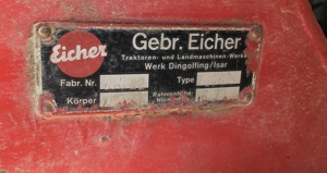 Eicher Pflug - Type: 5003 - Siegerklasse - Beetpflug Bild 2
