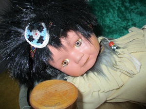 Deko - Indianer-Mädchen Bild 2