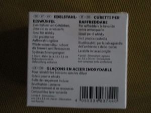 Edelstahl - Eiswürfel - NEU - Ernesto Bild 2
