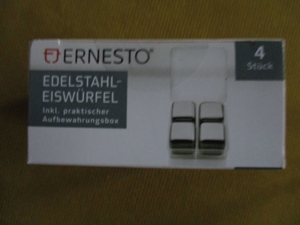 Edelstahl - Eiswürfel - NEU - Ernesto Bild 4