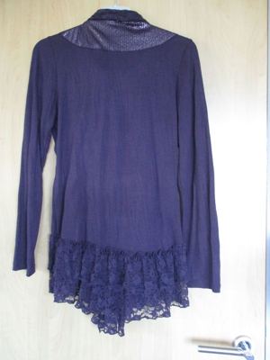 Twinset - Jacke mit Top - 40 - lila pflaume Bild 3