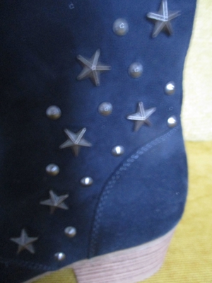 Stiefelette blau mit Nieten - 40 - NEU - Graceland Bild 1