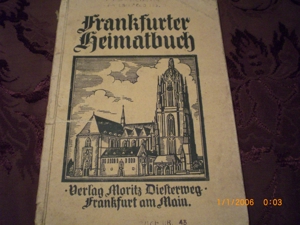 Frankfurter Heimatbuch Bild 1