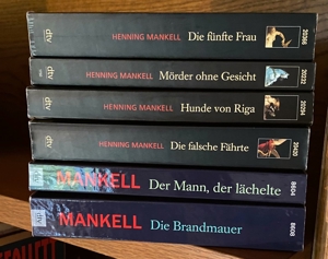 Henning Mankell Krimis