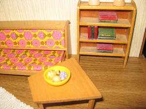 Studentenzimmer Puppenmöbel f Puppenstube-Puppenhaus Bild 3