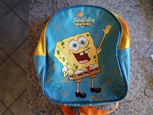 Cooler Marken Kinderrucksack Spongebob Schwammkopf Sqarepants 1a,ideal für KiTa verstellbare Träger