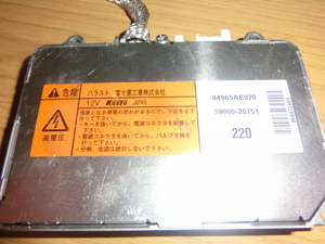 Xenon Steuergerät SUBARU LEGACY IV (2 AE020 Bild 3